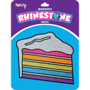 Slice of Cake Rhinestone Decals Large
