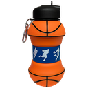 Basketball Collapsible Water Bottle