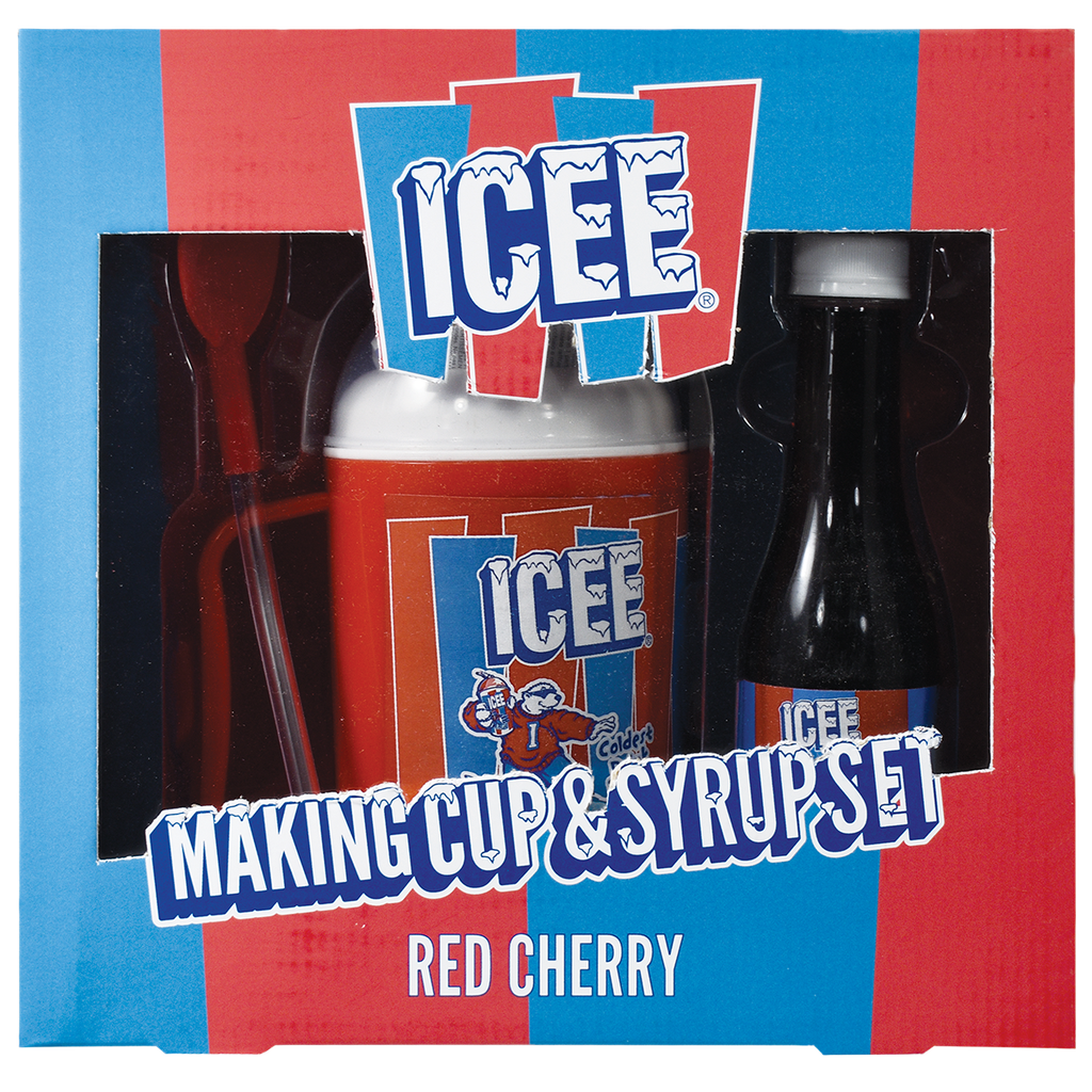 Icee Making Cup and Syrup Set