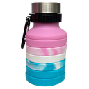 Pink Ombre Collapsible Water Bottle