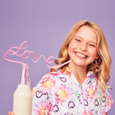 Shaped Reusable Straws