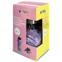 Silver Star Tie Dye Origami Collapsible Water Bottle