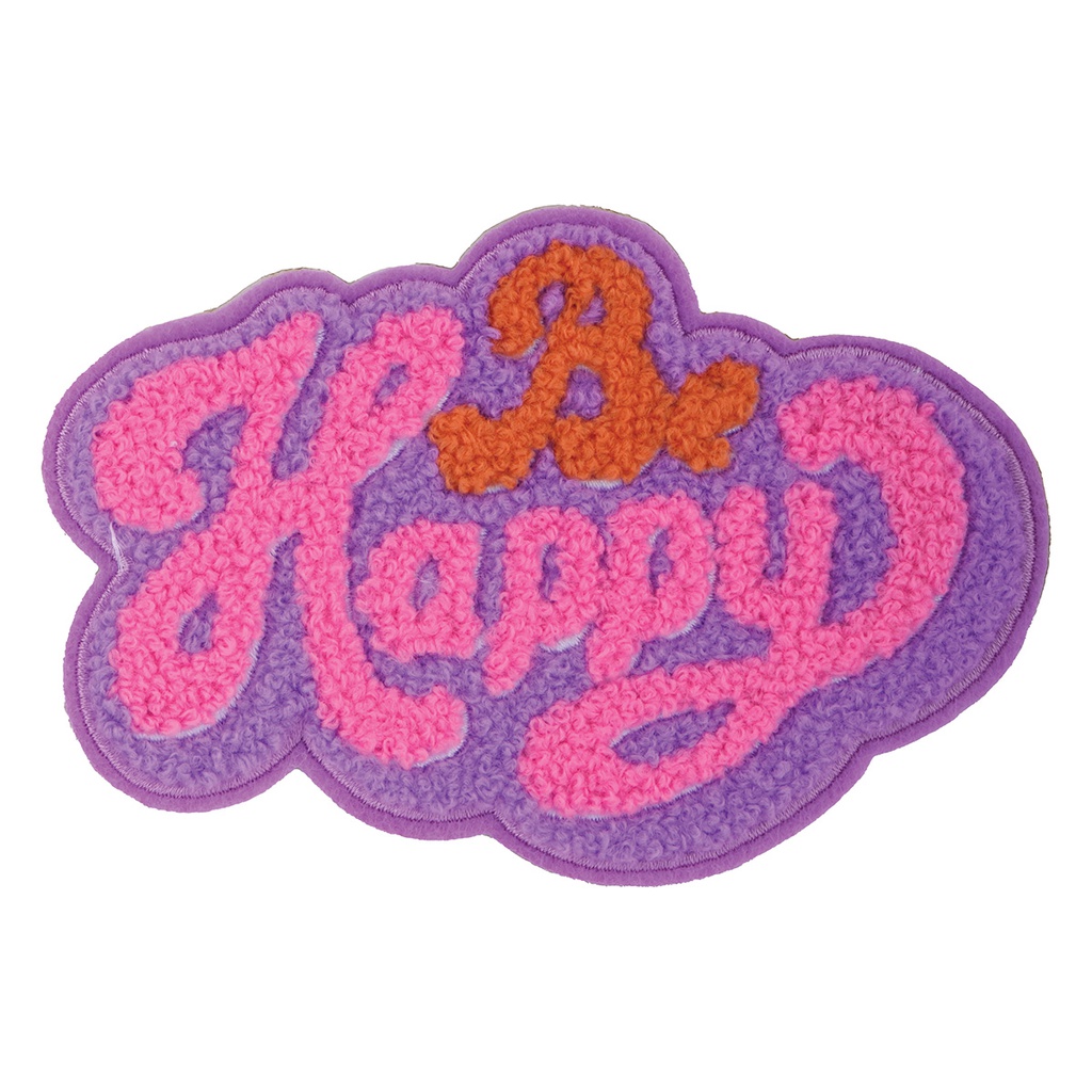 Be Happy Sticker Patch