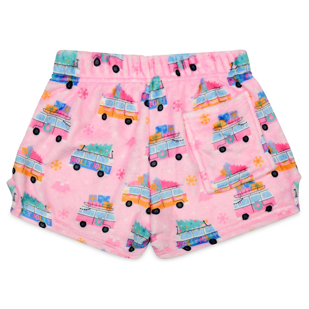 Holly Jolly Plush Shorts