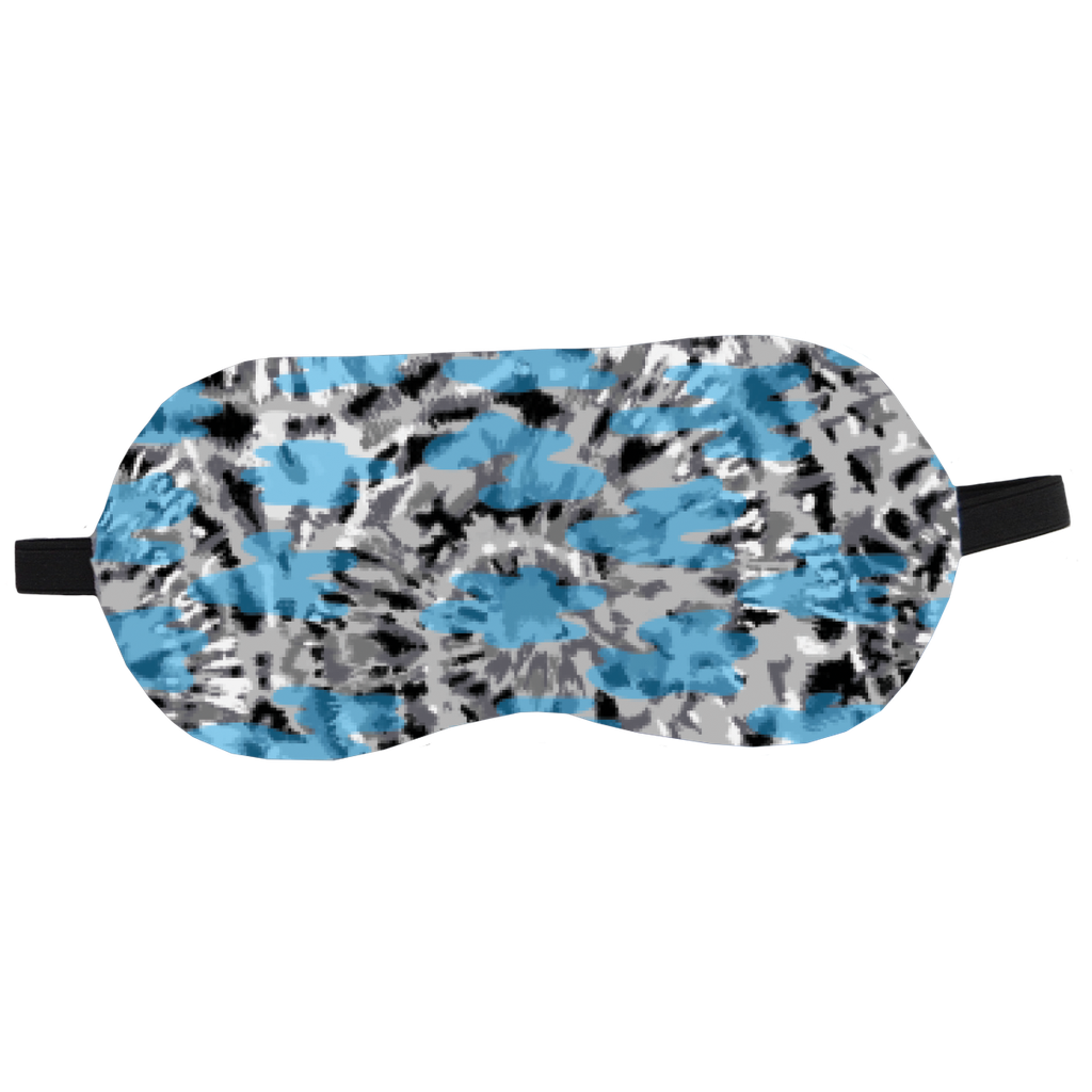 Blue Tie Dye Eye Mask