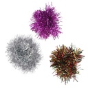 Tinsel Ornament Scrunchie Set