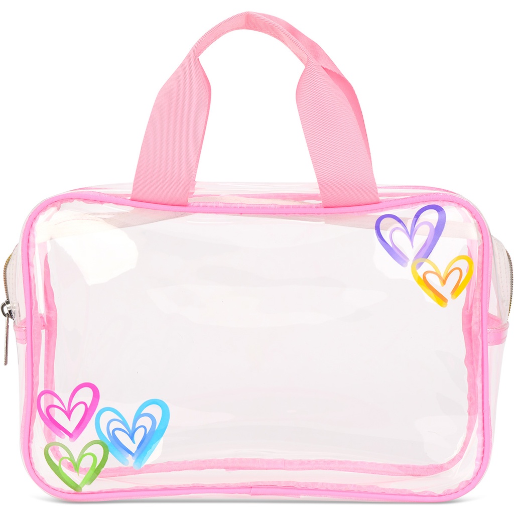 Corey Paige Hearts Cosmetic Bag Trio