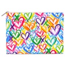 Corey Paige Hearts Cosmetic Bag Trio