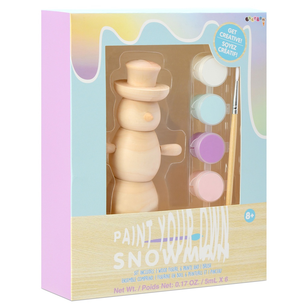 Paint Your Own Snowman