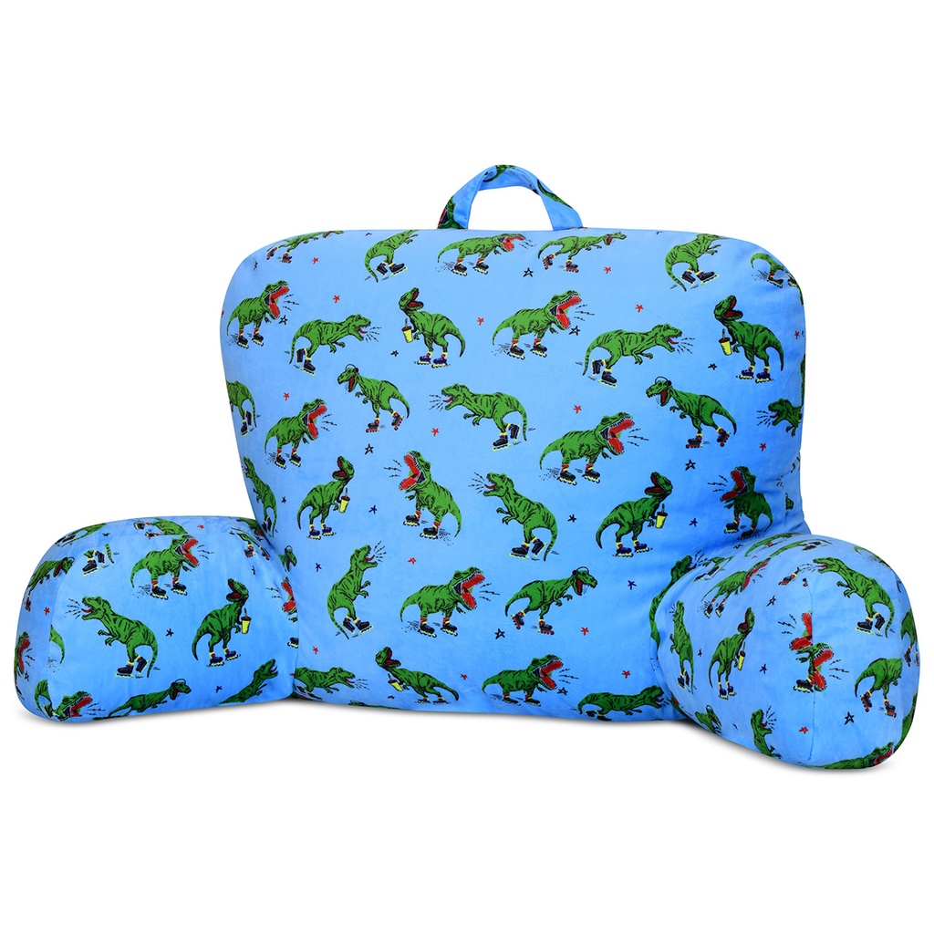 Skating Dinosaurs Lounge Pillow