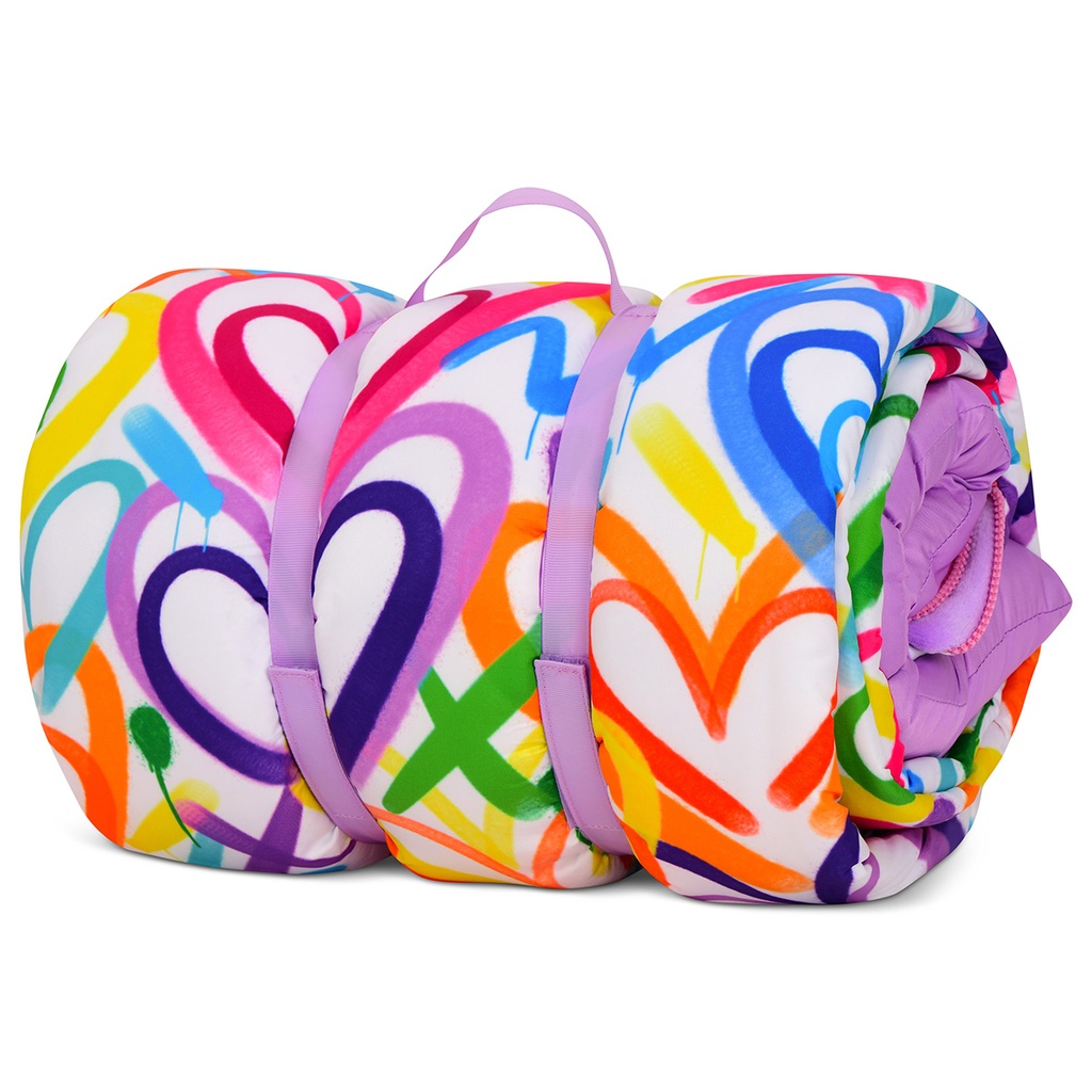 Corey Paige Hearts Sleeping Bag