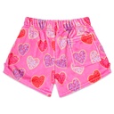 Heart Cookies Plush Shorts