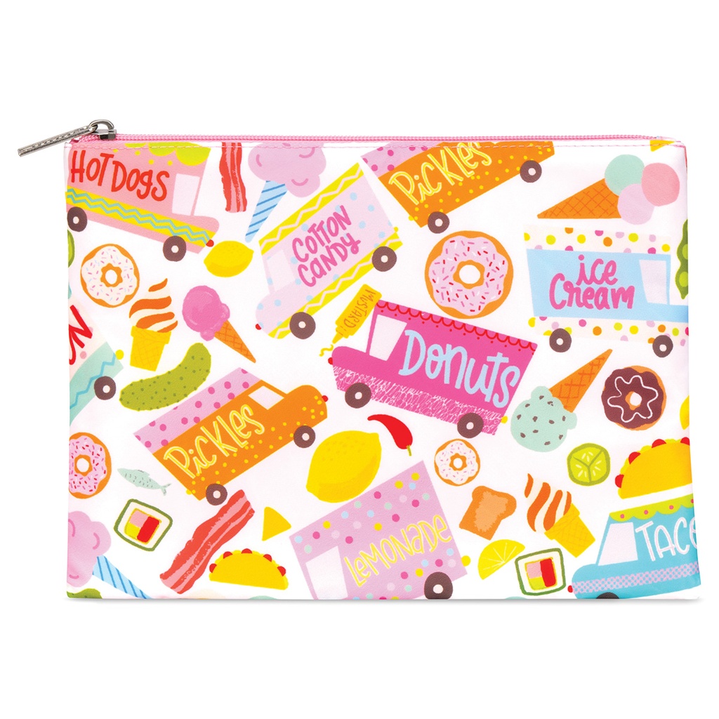 Food Truck Fun Cosmetic Bag Trio - Thumbnail 5
