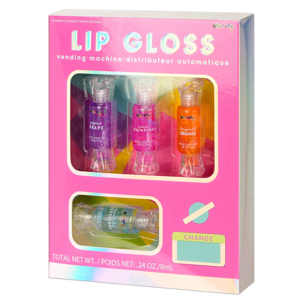 Iscream Lip Gloss Vending Machine