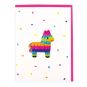 Pinata Rhinestone Decal Greeting Card