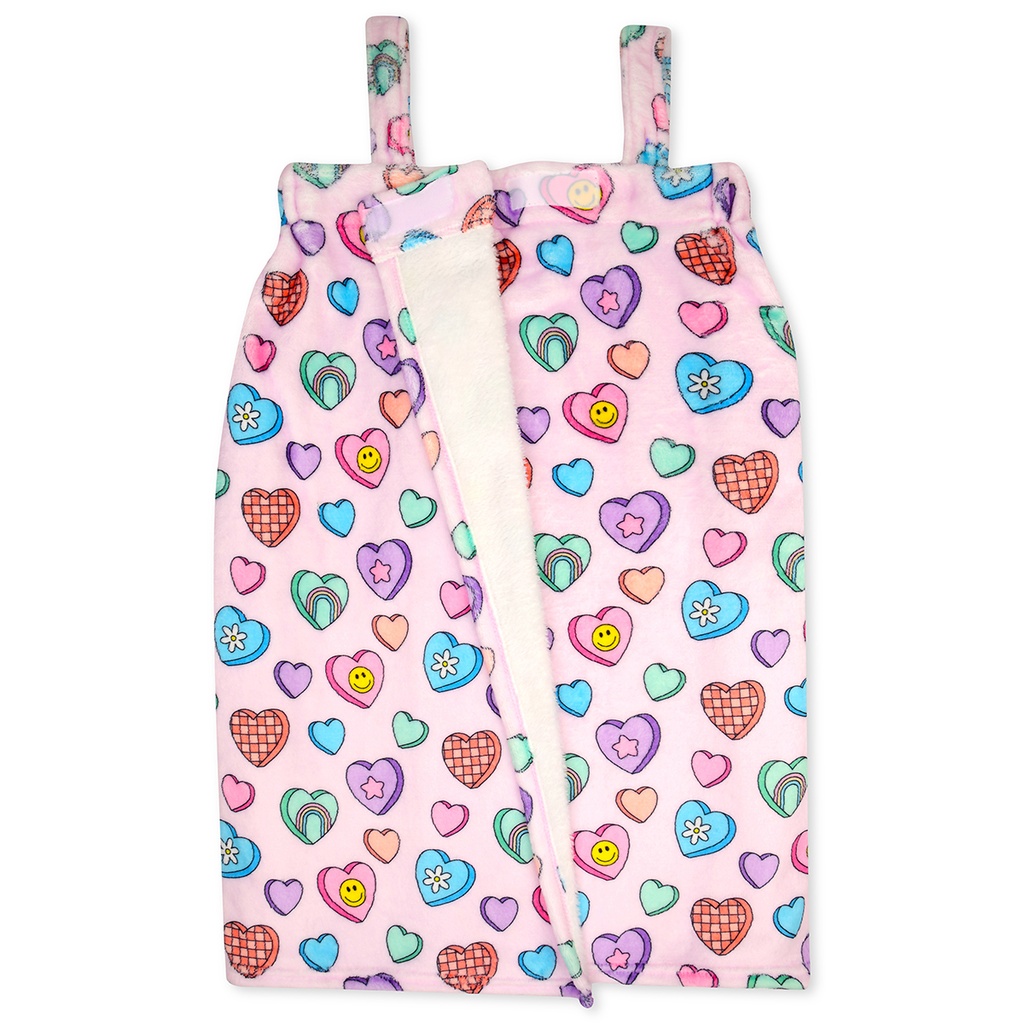 Candy Hearts Spa Wrap