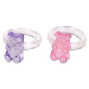 Gummy Bear Ring Set - 4 rings