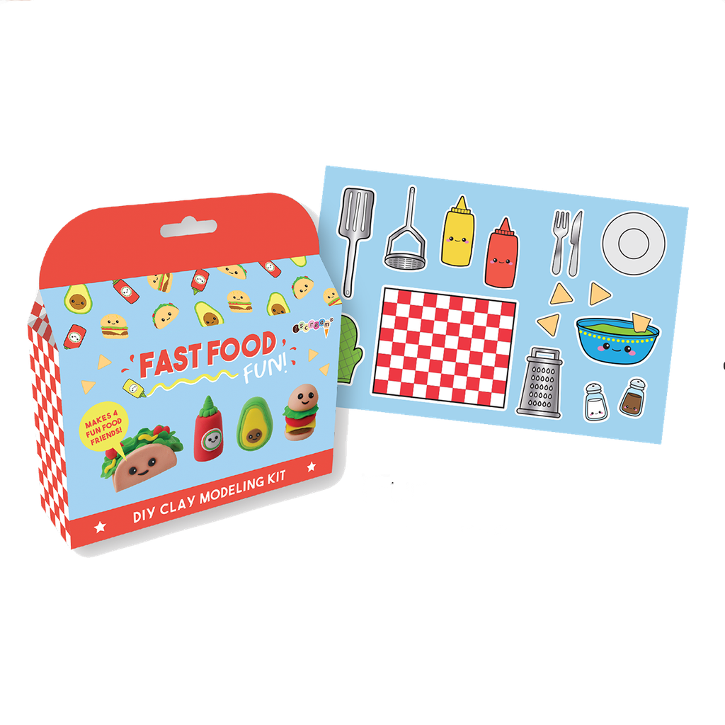 DIY Fast Food Fun Dough Kit