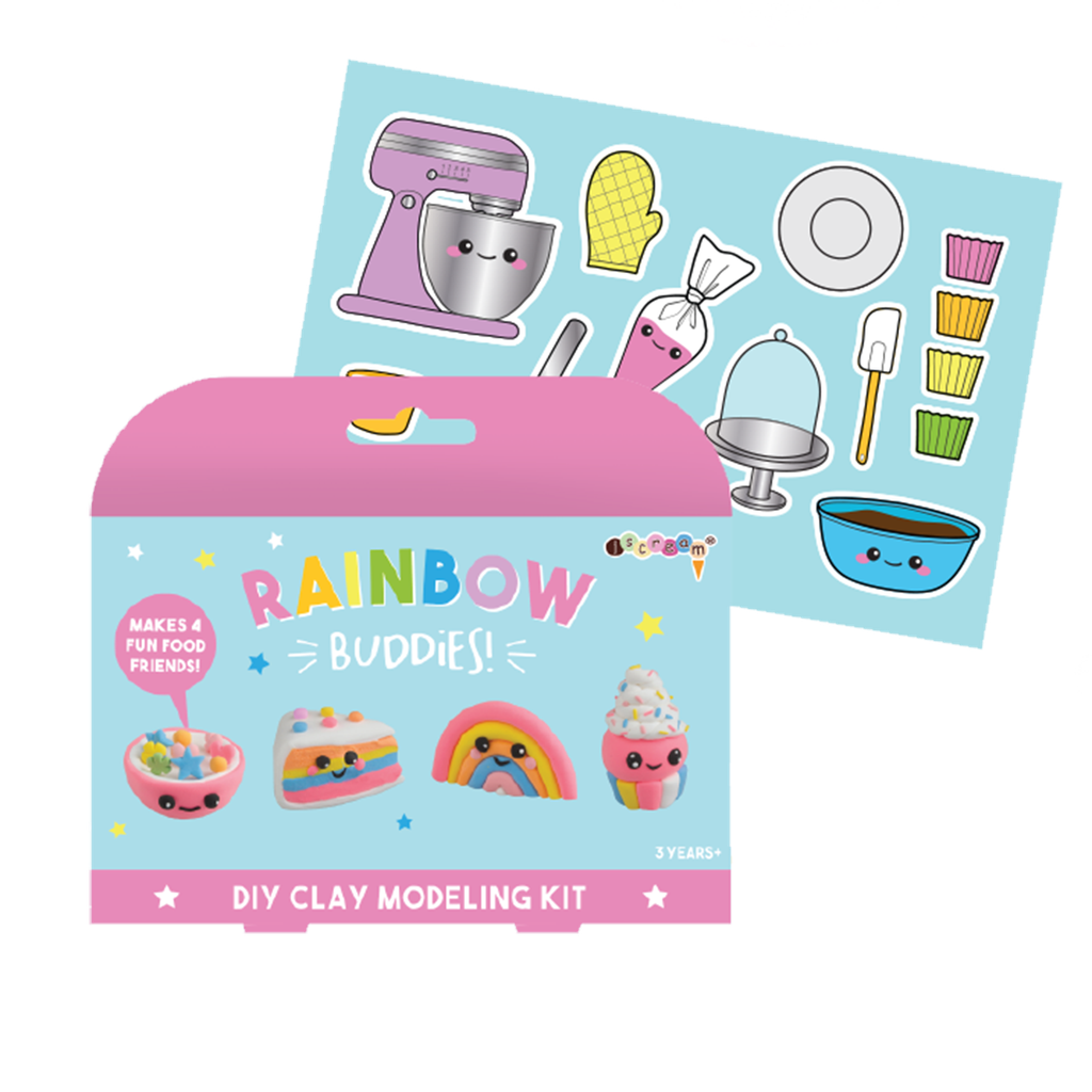 DIY Rainbow Buddies Dough Kit