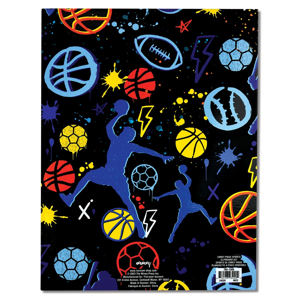 Corey Paige Sports Clipboard Set