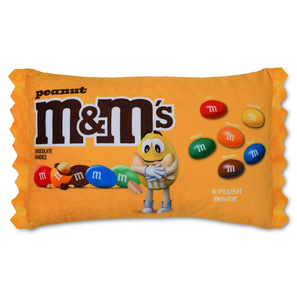 Peanut M&M Packaging Plush