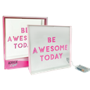 Be Awesome Acrylic Light Box