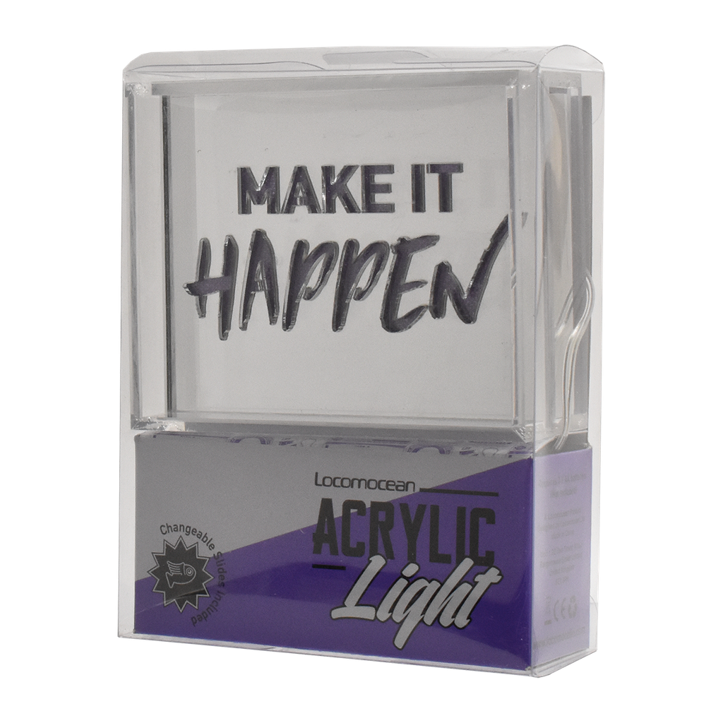 Multi Message Acrylic Light Box