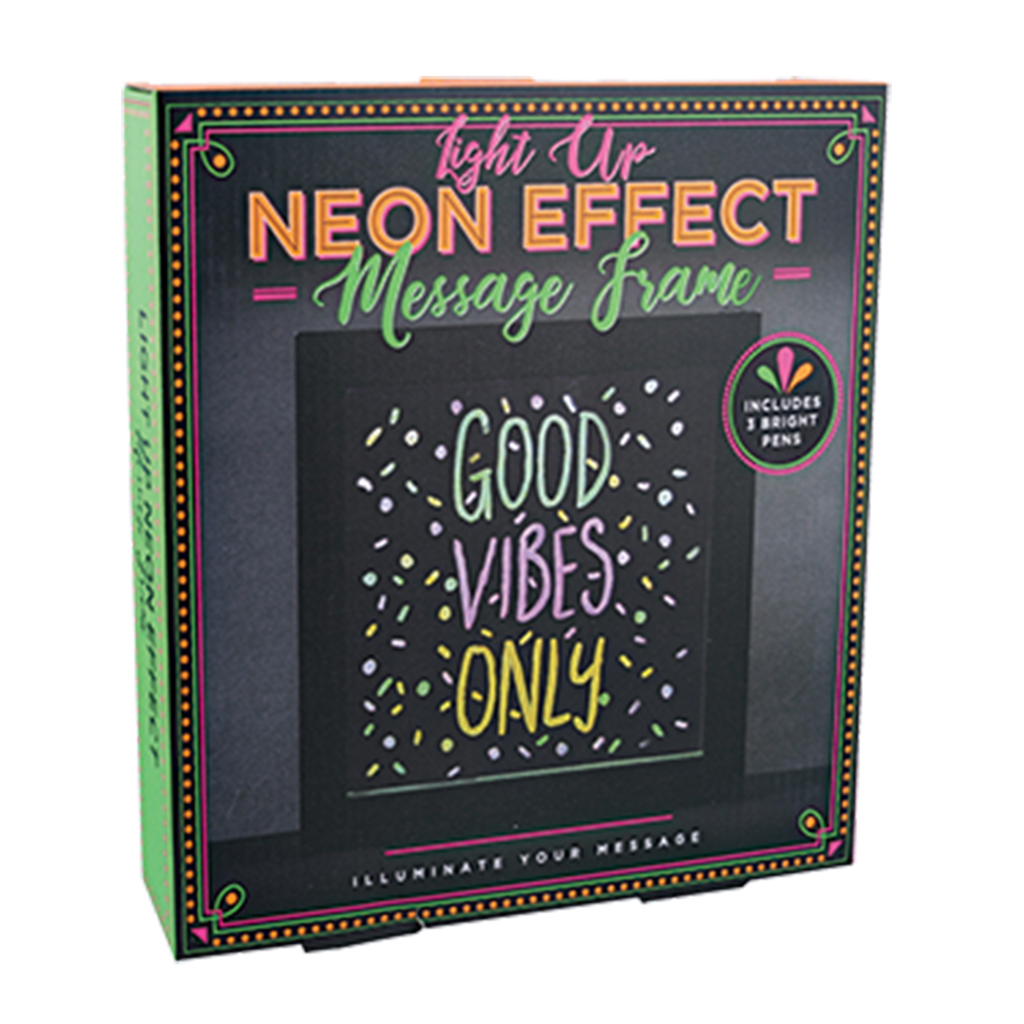 Neon Writing Light Frame