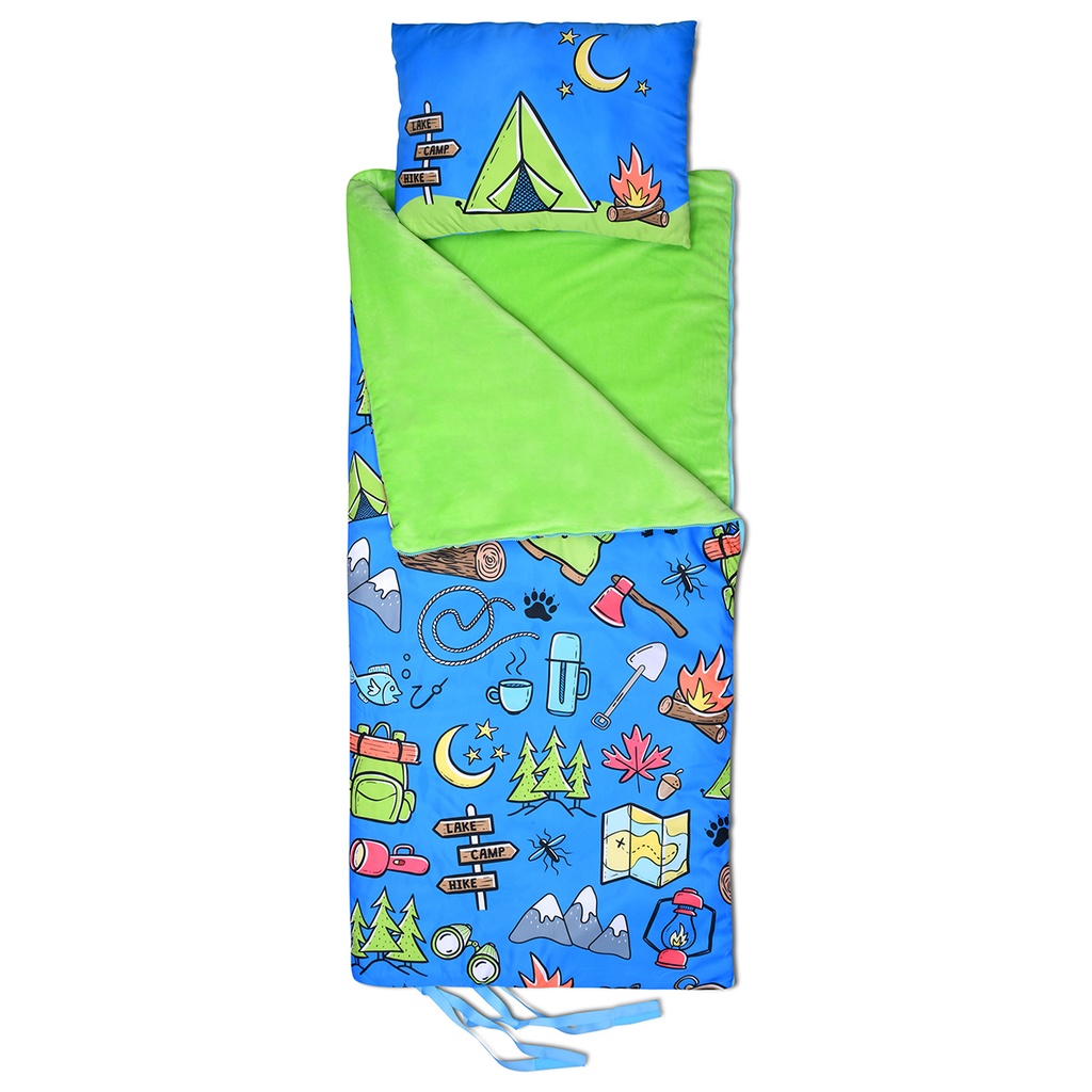 Camp Out Sleeping Bag and Pillow Set