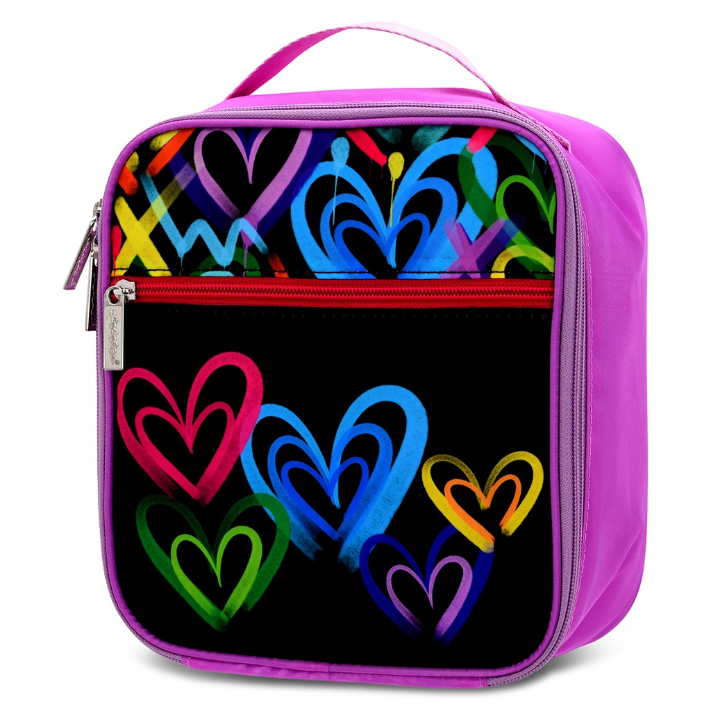 Corey Paige Hearts Lunch Tote