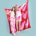 Theme ILYSM Reversible Sherpa Blanket