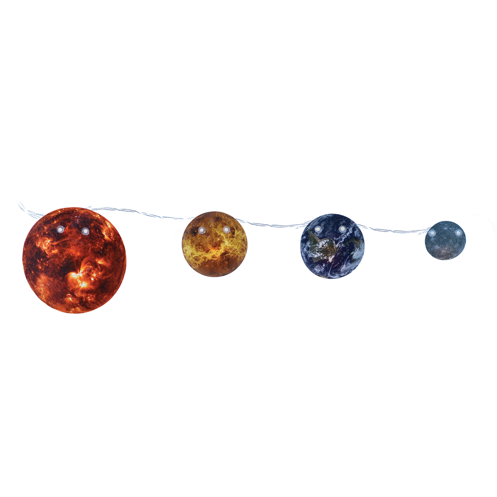 Solar System Planet String Lights