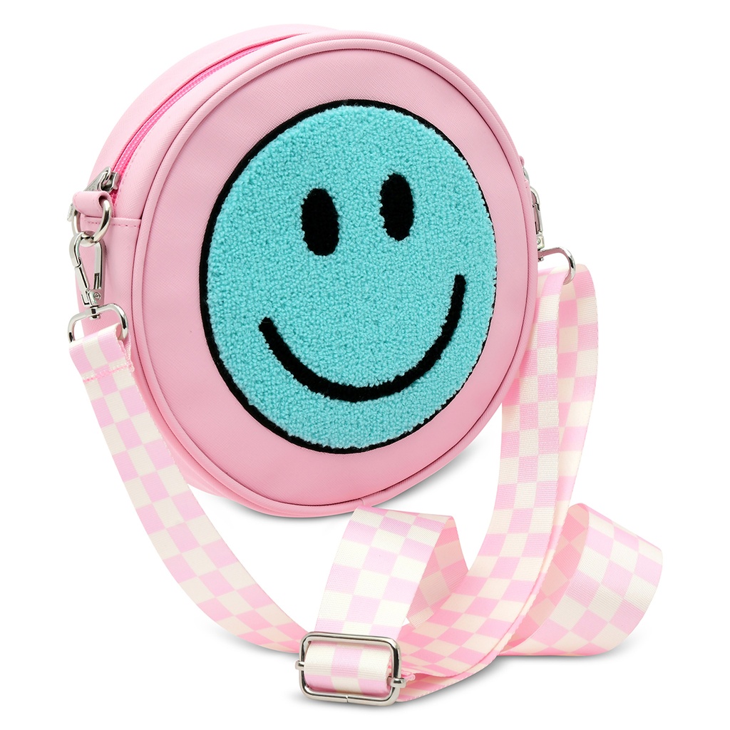 Smile Check Crossbody Bag