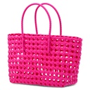 Small Pink Woven Tote