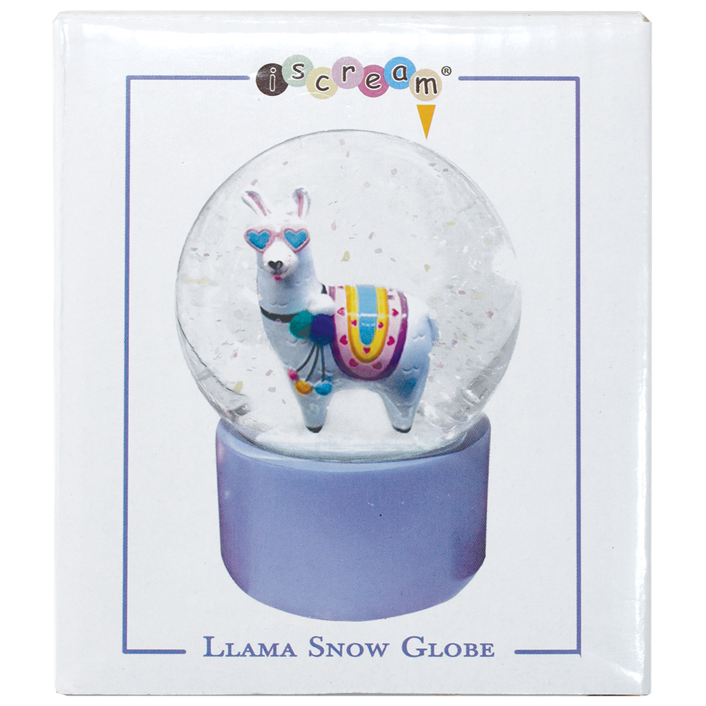 Llama Snow Globe