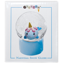 Narwhal Snow Globe