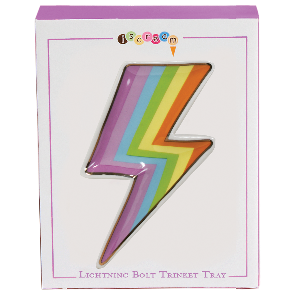 Rainbow Lightning Trinket Tray