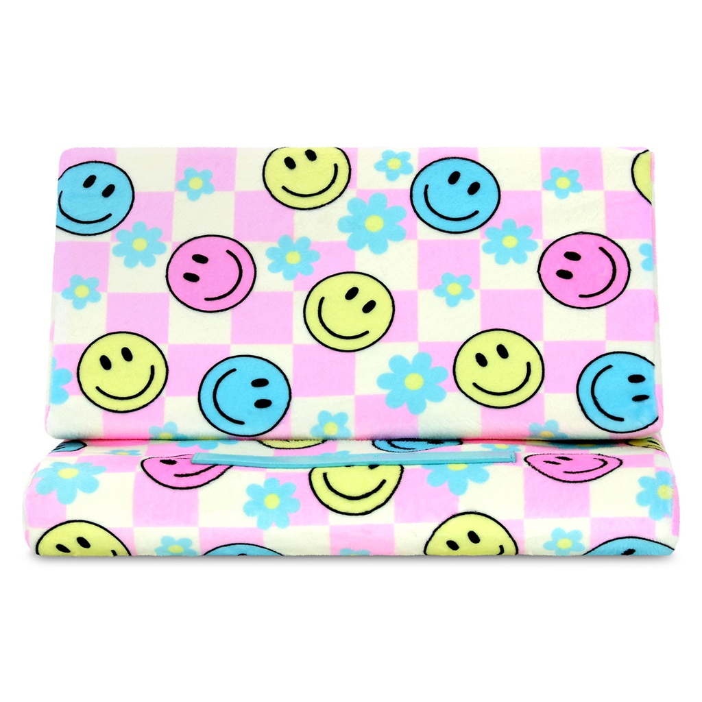 Happy Check Tablet Pillow