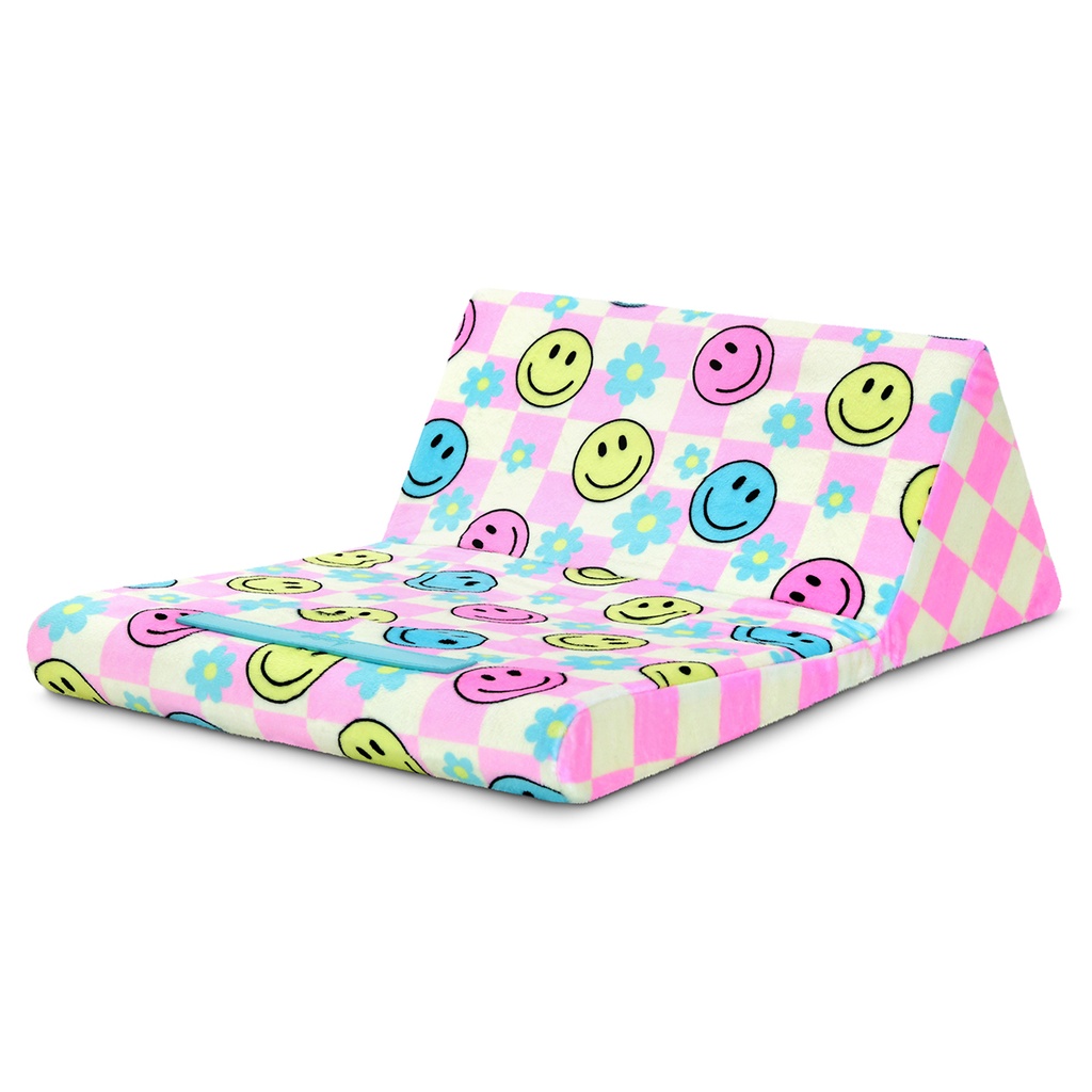 Happy Check Tablet Pillow