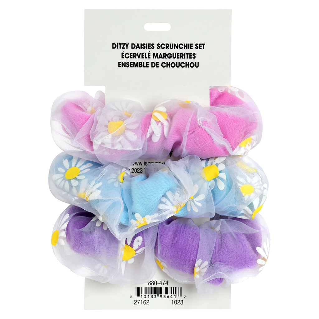 Ditzy Daisies Scrunchie Set