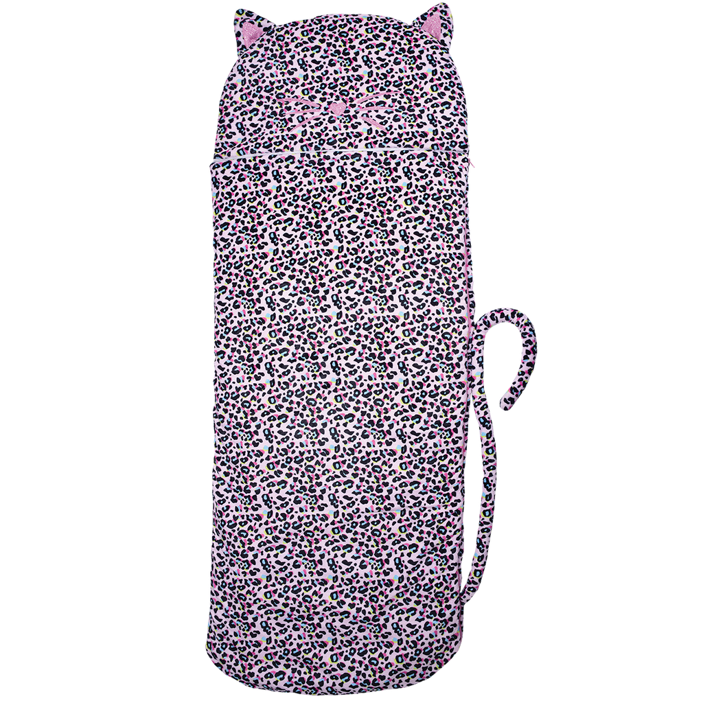 Pink Leopard Sleeping Bag