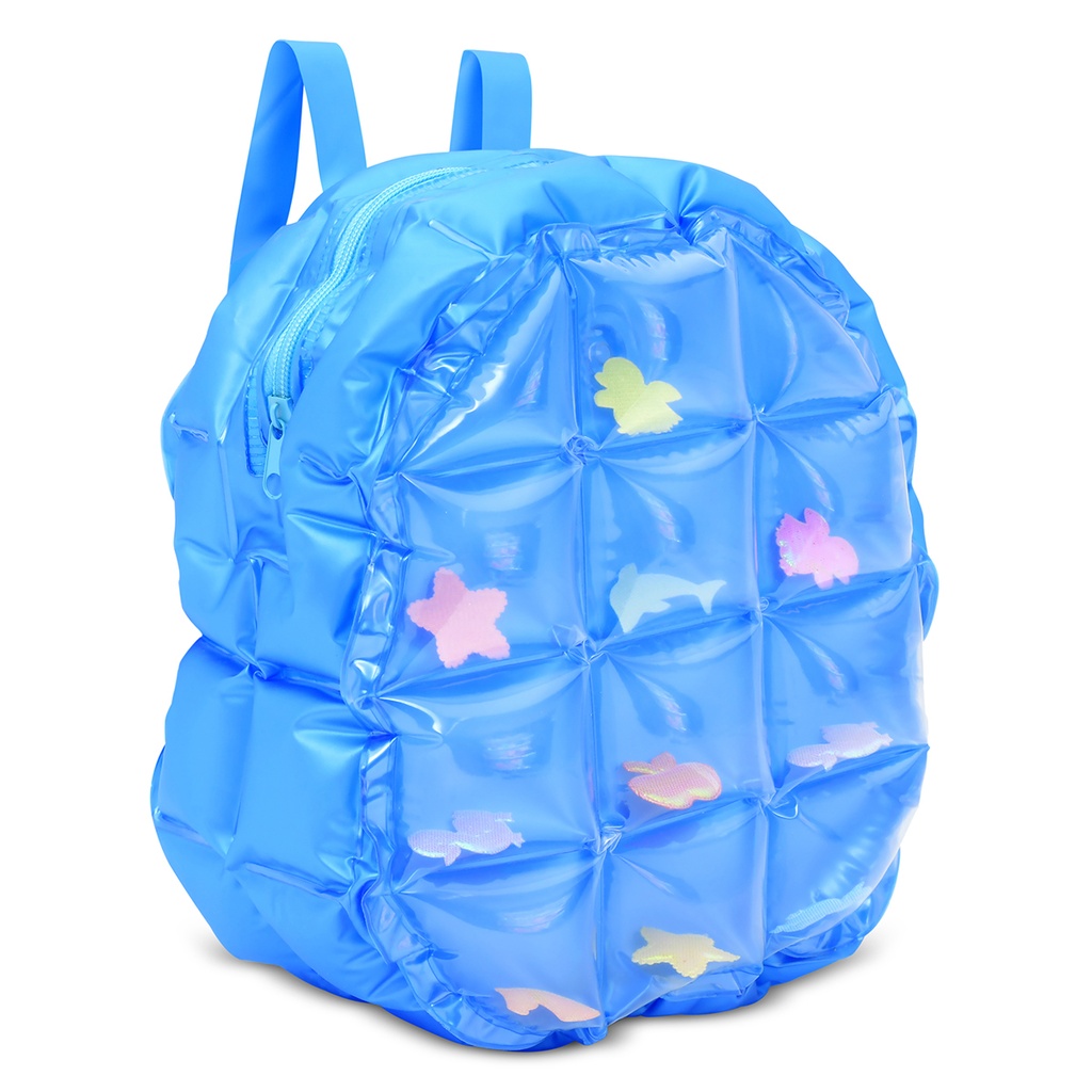 Blue Bubble Backpack