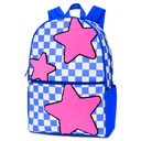 Star Checkered Backpack