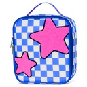 Star Checkered Lunch Tote