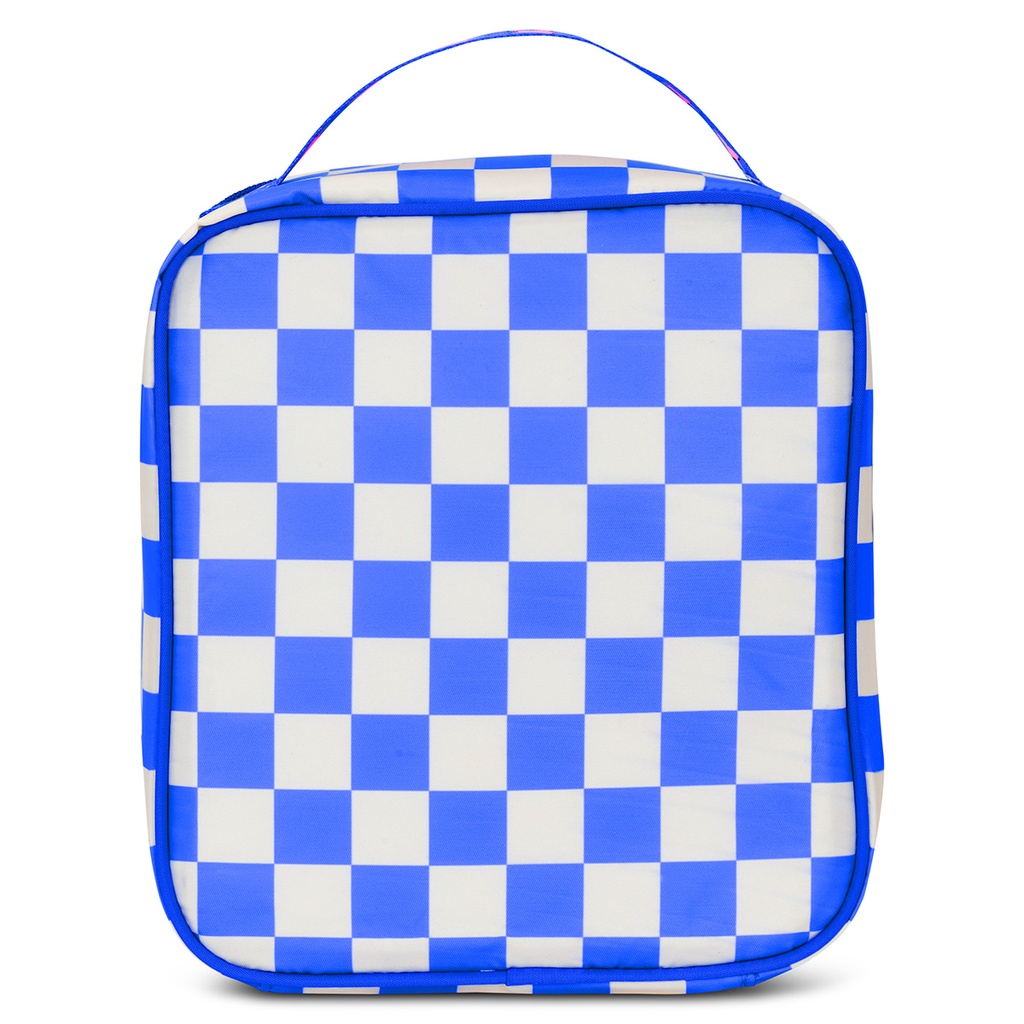 Star Checkered Lunch Tote