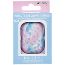 Silver Star Tie Dye Compact Earbuds