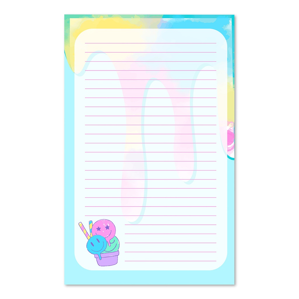 Ice Cream Party Foldover Cards