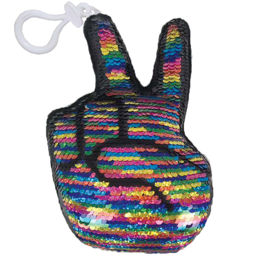 Peace Reversible Sequin Squishem