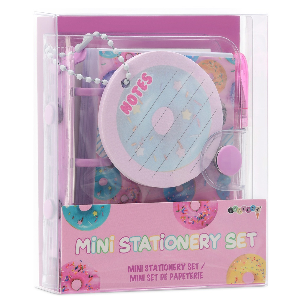 Donuts Mini Stationery Set