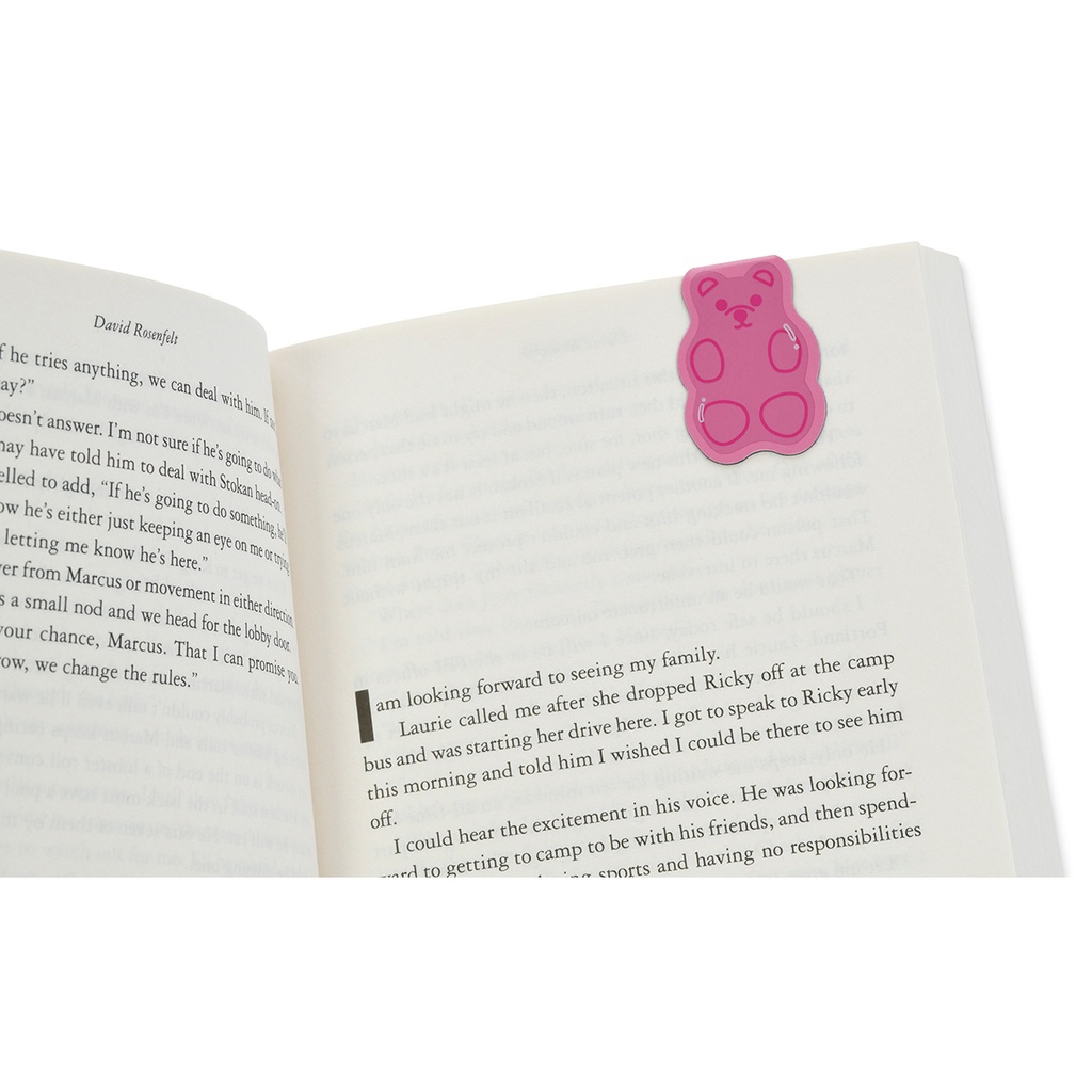 Beary Cute Magnetic Bookmarks